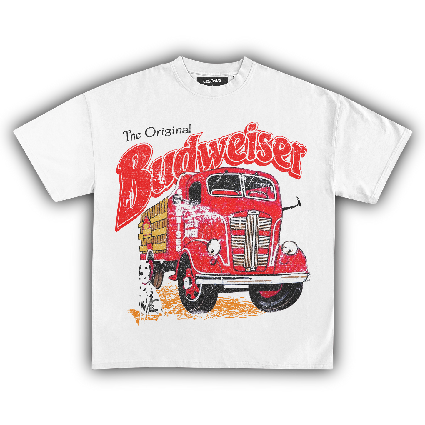 BUDWEISER FIRE TRUCK VINTAGE TEE