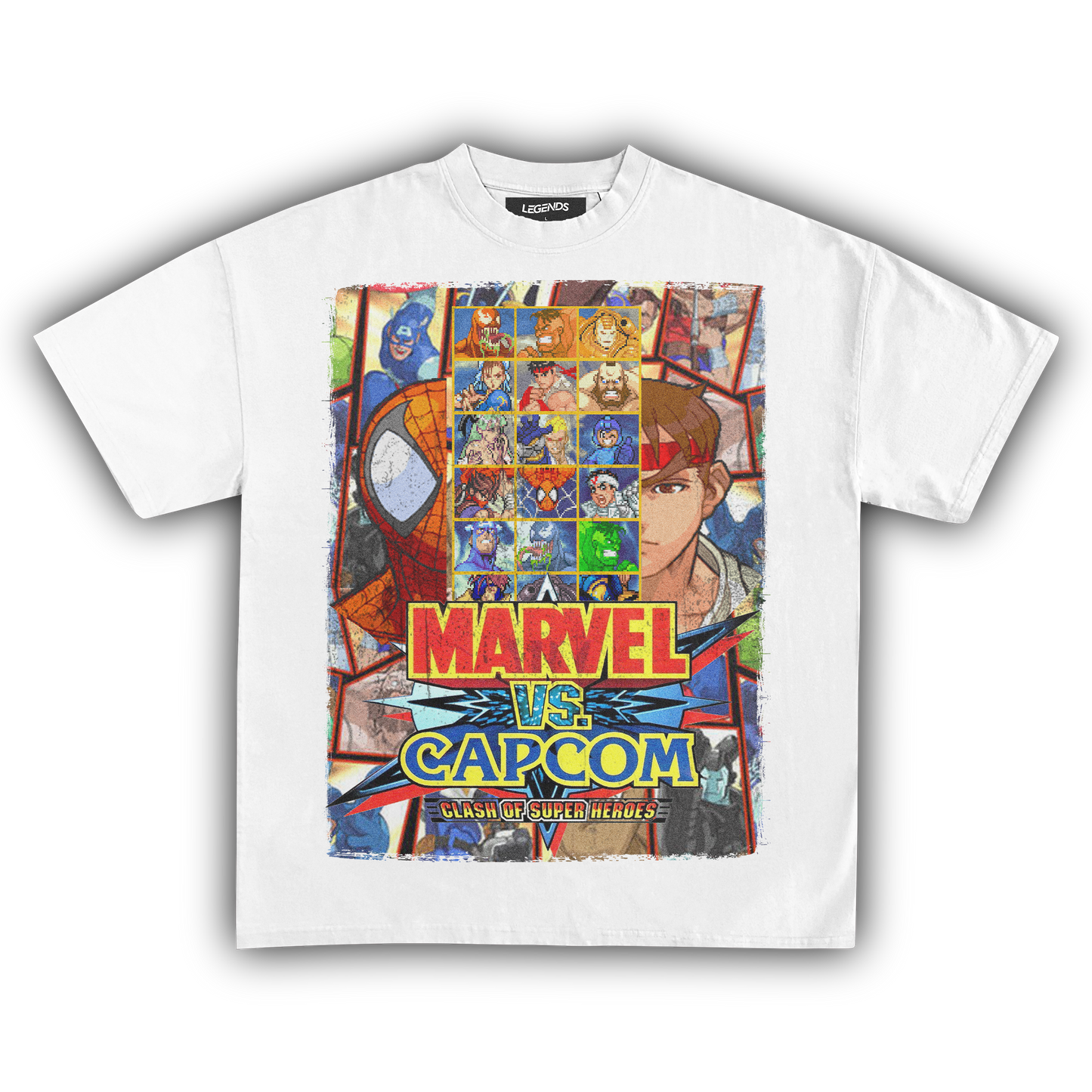 MARVEL VS CAPCOM VINTAGE TEE