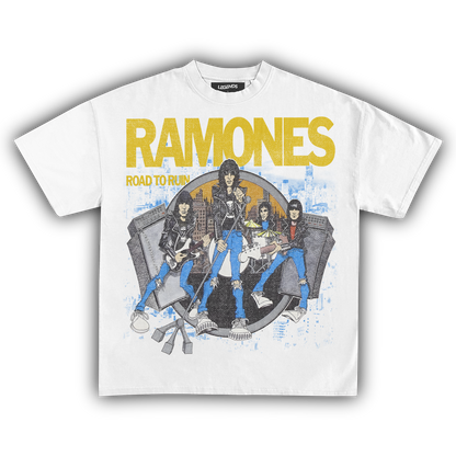 RAMONES ROAD TO RUIN VINTAGE TEE