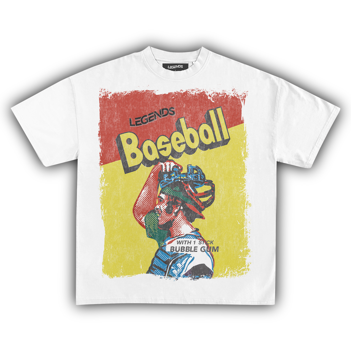 LEGENDS BASEBALL TRADING CARD TEE (Version 008)