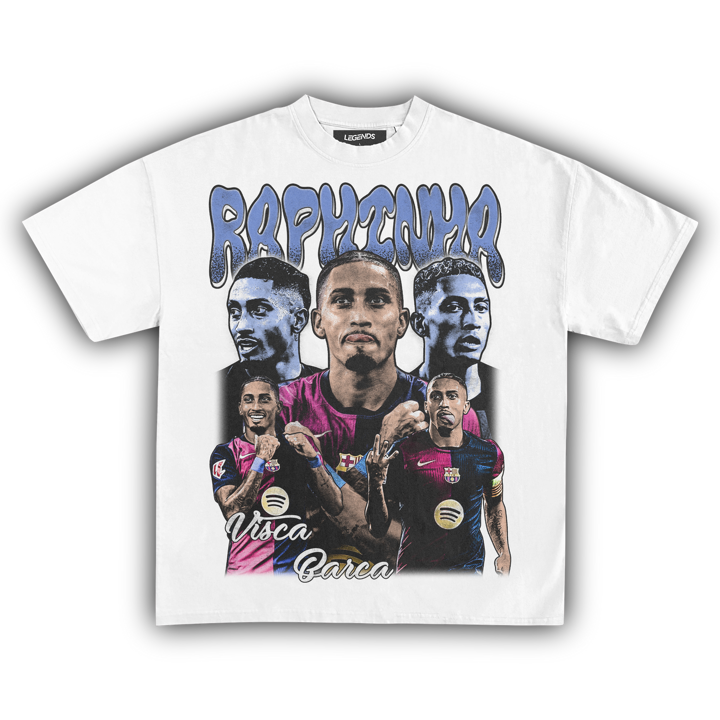 RAPHINHA VISCA BARCA TEE