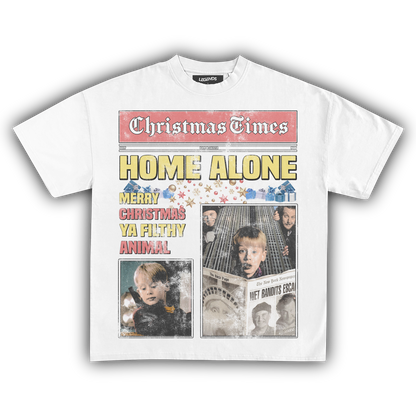 HOME ALONE BREAKING NEWS TEE