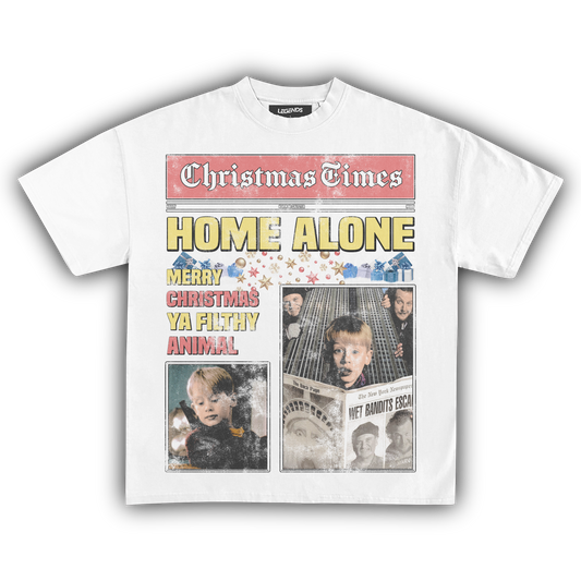 HOME ALONE BREAKING NEWS TEE