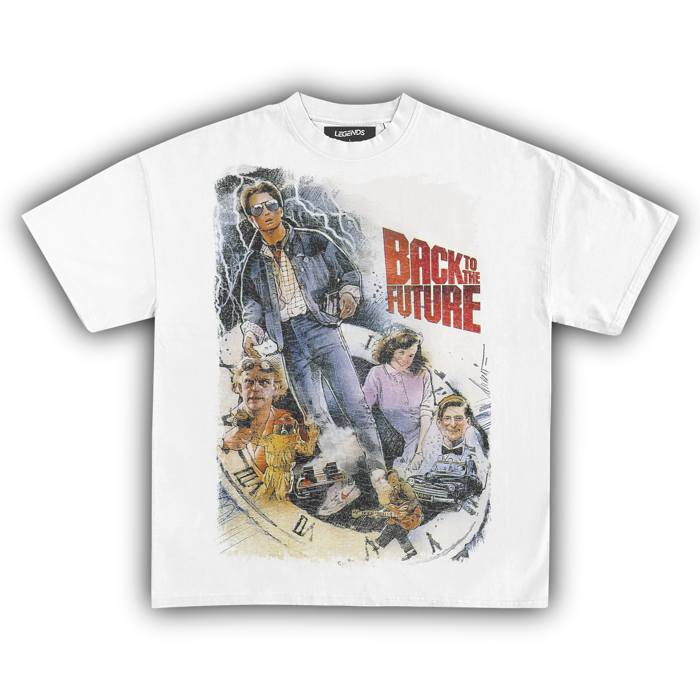 BACK TO THE FUTURE 1985 VINTAGE TEE