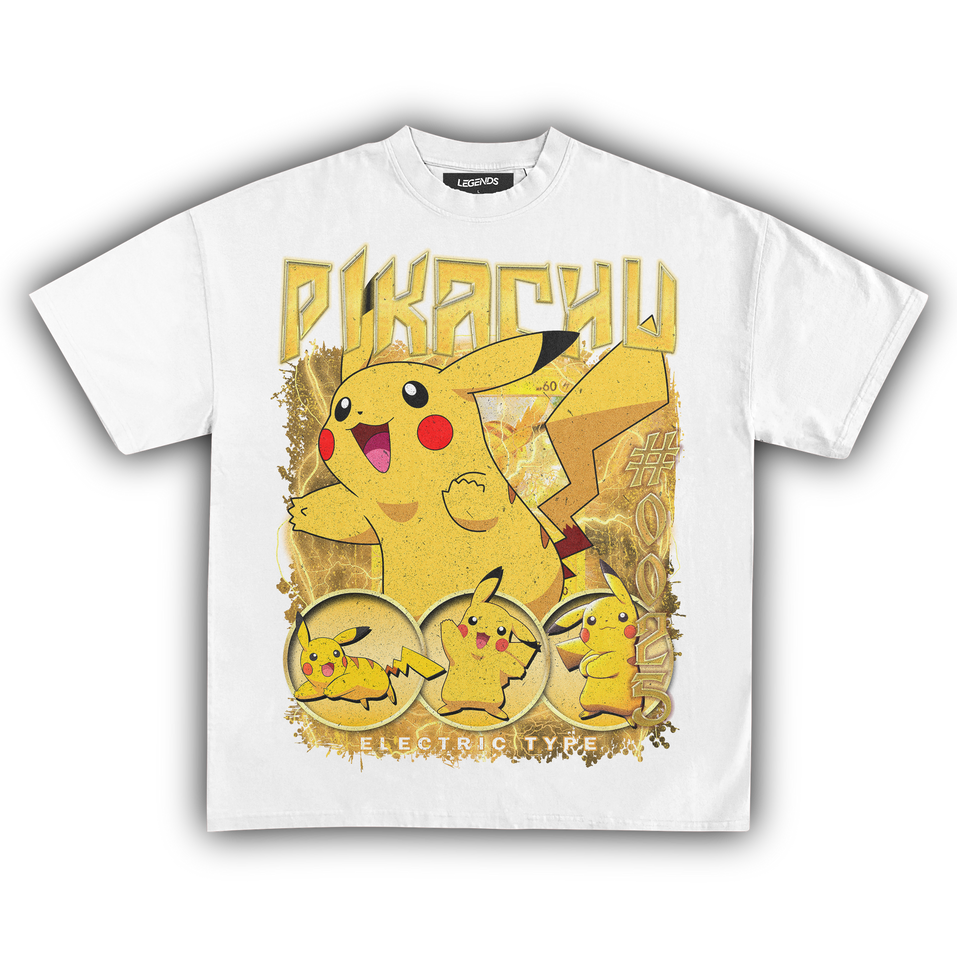 Pikachu Tee » Super Smash Bros » Vintage Heavyweight T-Shirt