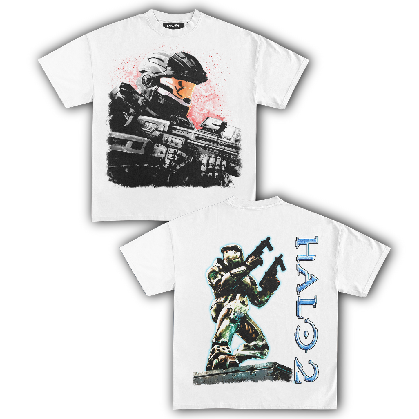 HALO 2 VINTAGE TEE (Double Sided)