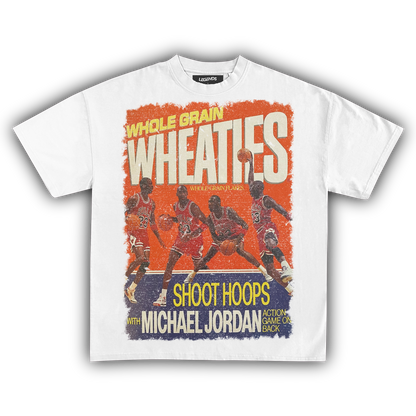 WHEATIES MICHAEL JORDAN SHOOT HOOPS 1990 VINTAGE TEE