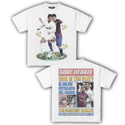 RONALDO VS. MESSI RIVALRY TEE (Double Sided)