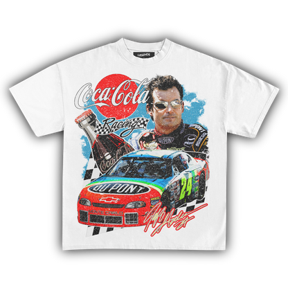 JEFF GORDAN COCA-COLA RACING VINTAGE TEE