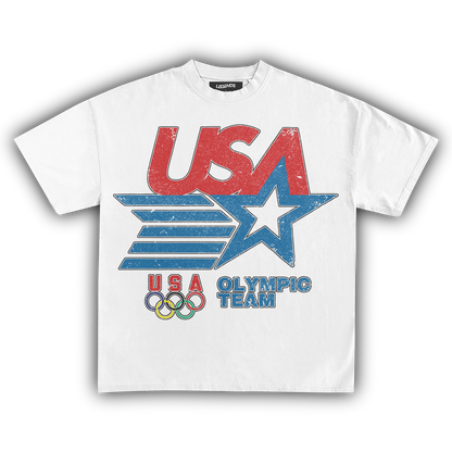 TEAM USA VINTAGE TEE