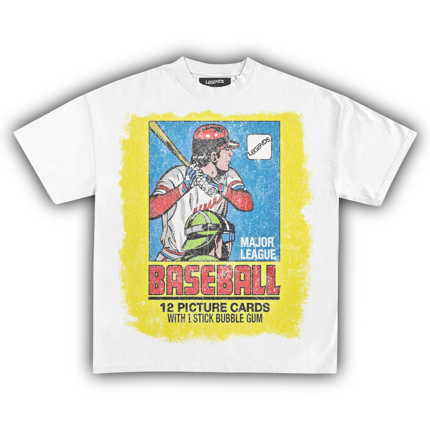 LEGENDS BASEBALL TRADING CARD TEE (Version 009)