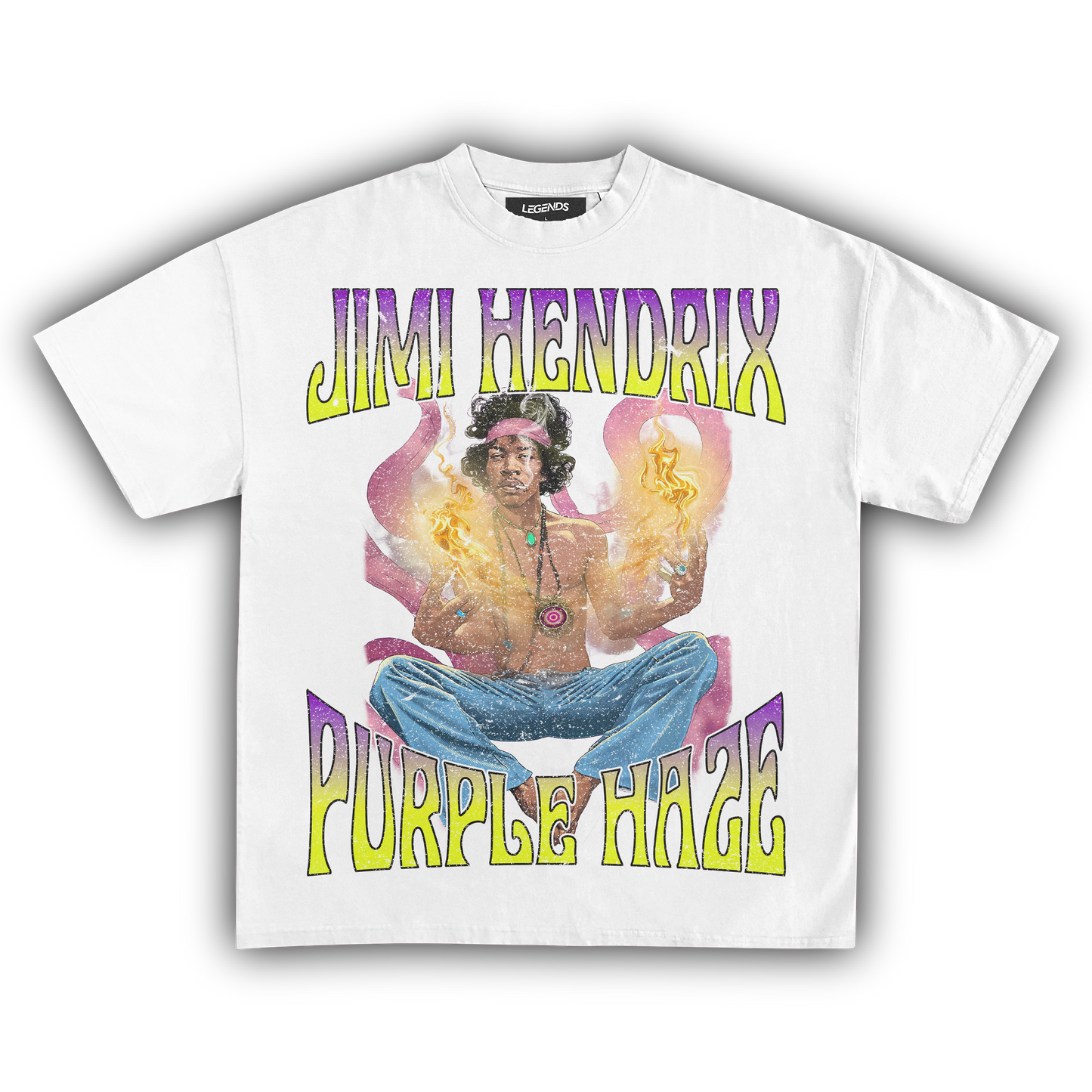 JIMI HENDRIX PURPLE HAZE TEE