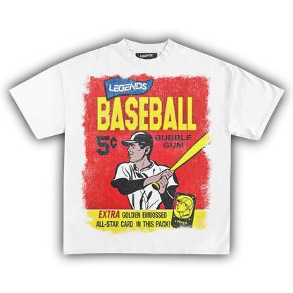 LEGENDS BASEBALL TRADING CARD TEE (Version 001)