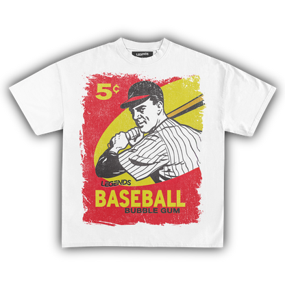 LEGENDS BASEBALL TRADING CARD TEE (Version 015)