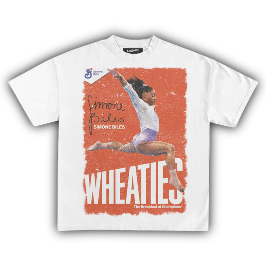 WHEATIES SIMONE BILES VINTAGE TEE