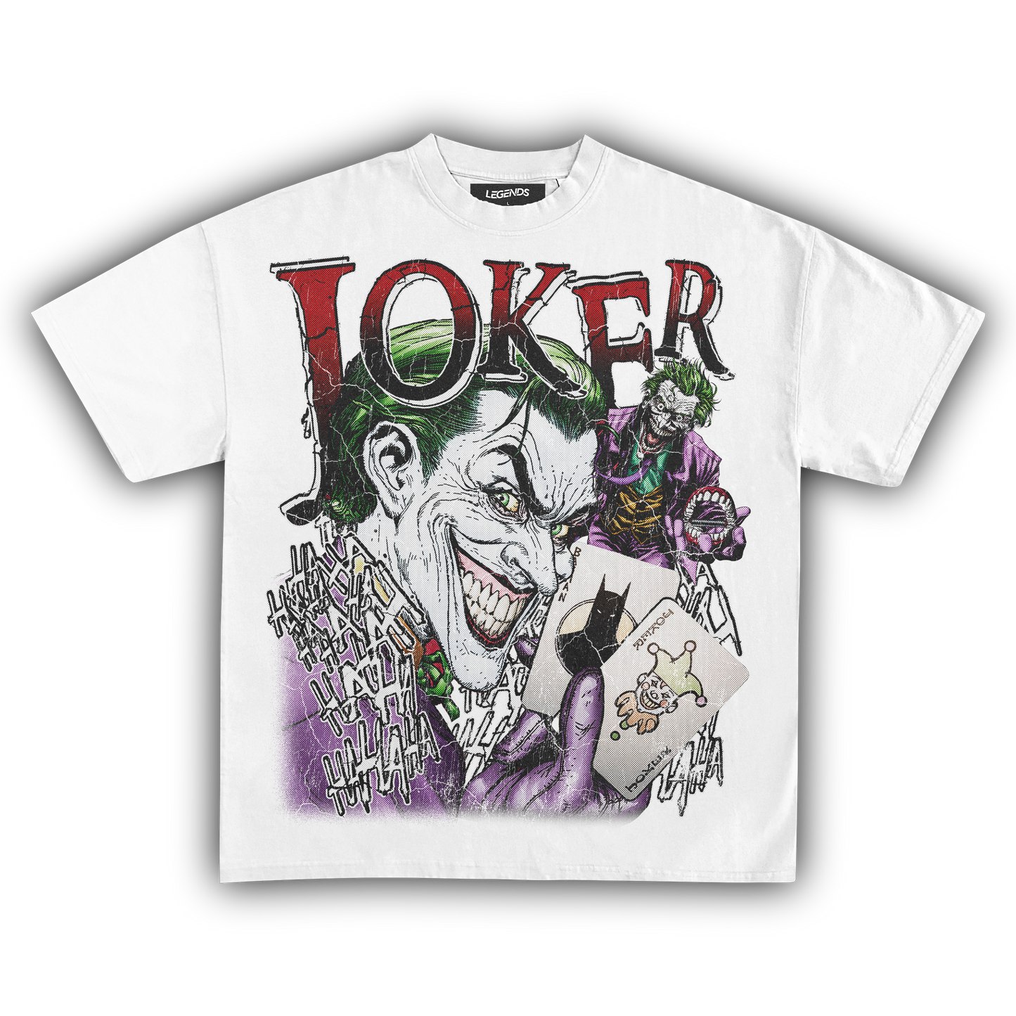 JOKER HAHA VINTAGE TEE