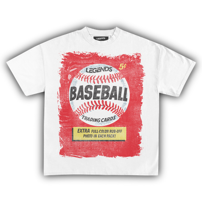 LEGENDS BASEBALL TRADING CARD TEE (Version 003)