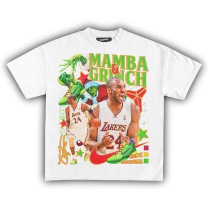 MAMBA & GRINCH STOLE CHRISTMAS TEE