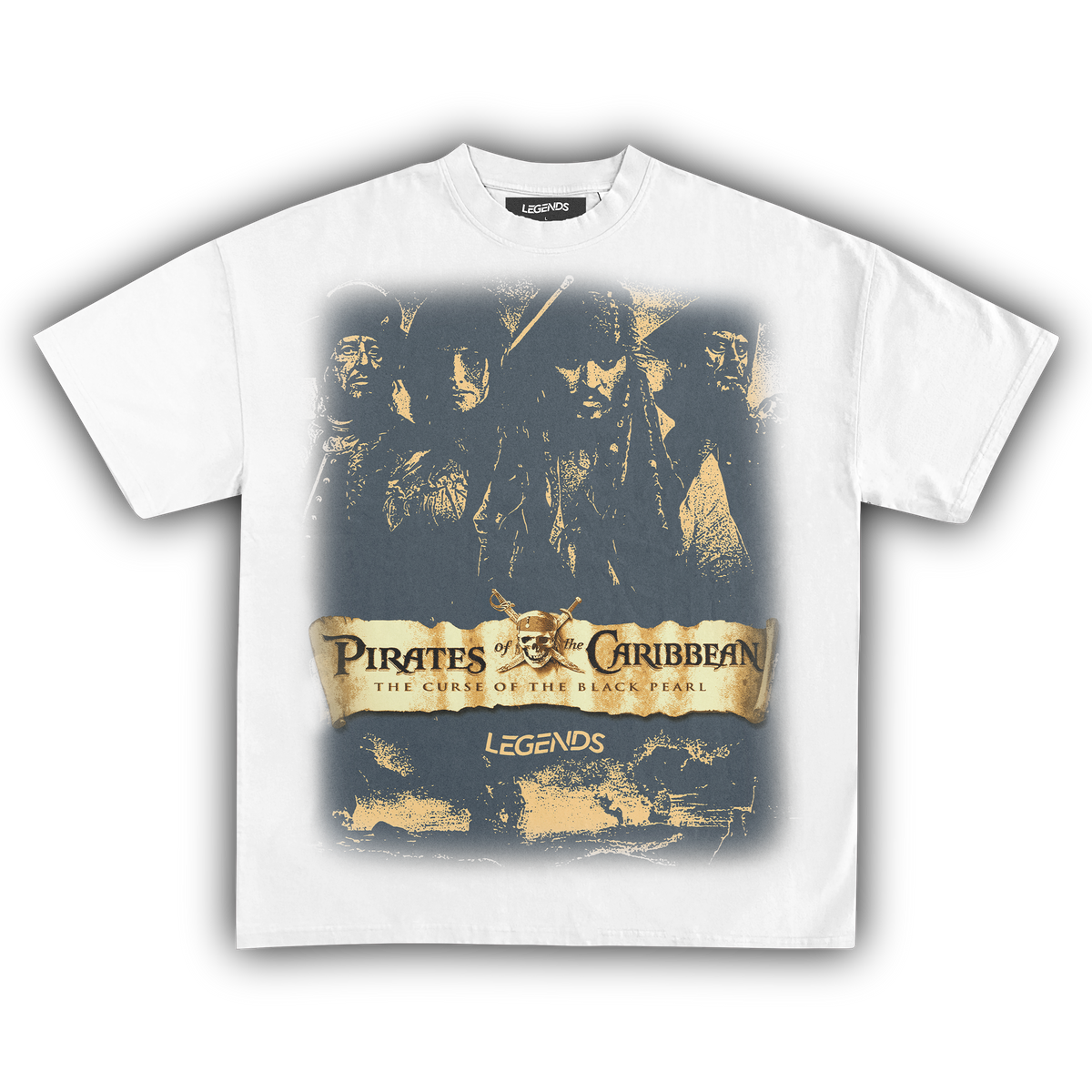 Pirates of the Caribbean Tee » Vintage Movies » Vintage 