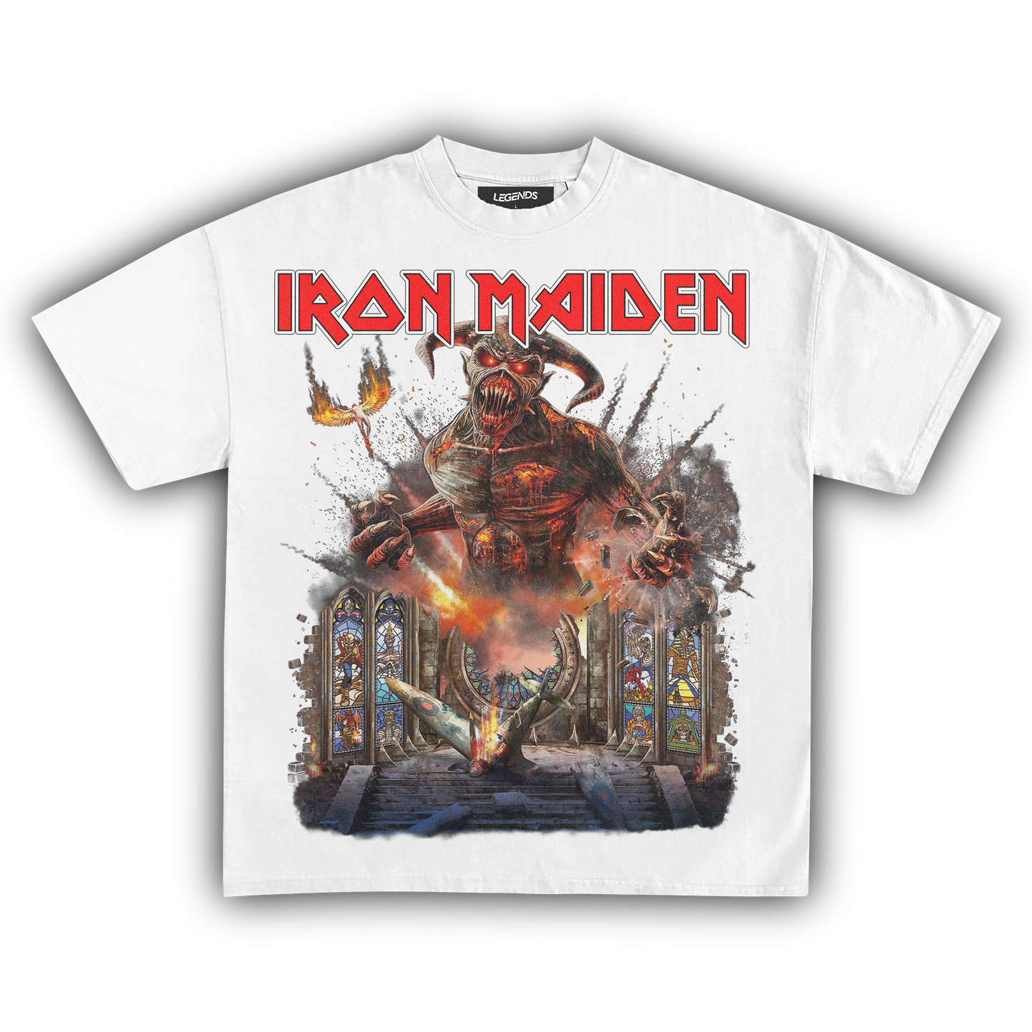 IRON MAIDEN DEMON EDDIE TEE