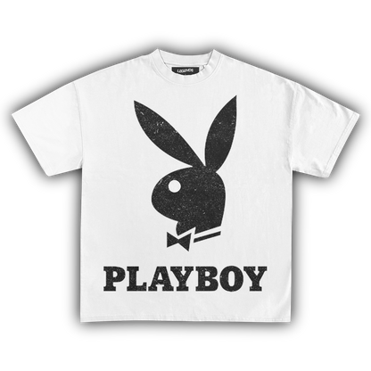 PLAYBOY BUNNY TEE (Black Print)