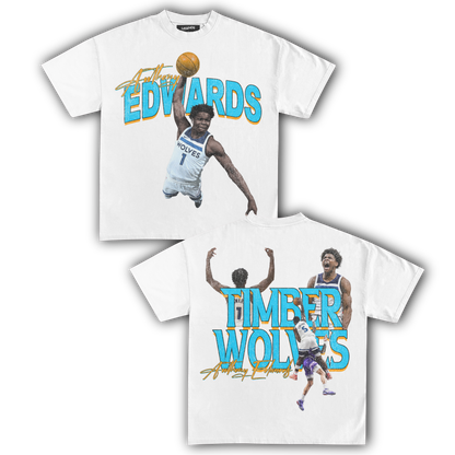 ANTHONY EDWARDS TIMBERWOLVES TEE