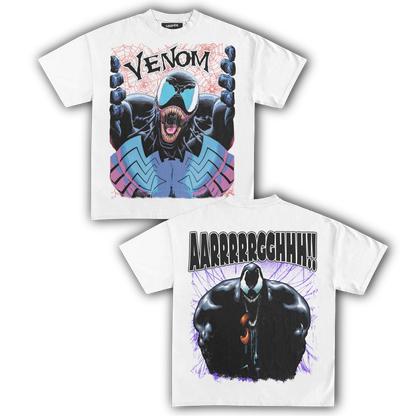 VENOM RAMPAGE AARRGGHH TEE (Double Sided)