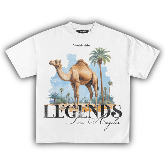 LEGENDS WORLDWIDE DESERT CAMEL VINTAGE TEE