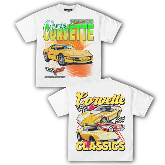 CORVETTE ULTIMATE SPEED CLASSICS TEE (Double Sided)