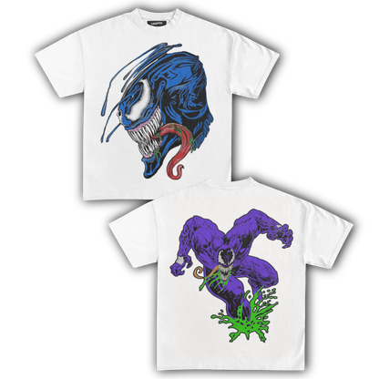 BLUE VENOM TEE (Double Sided)