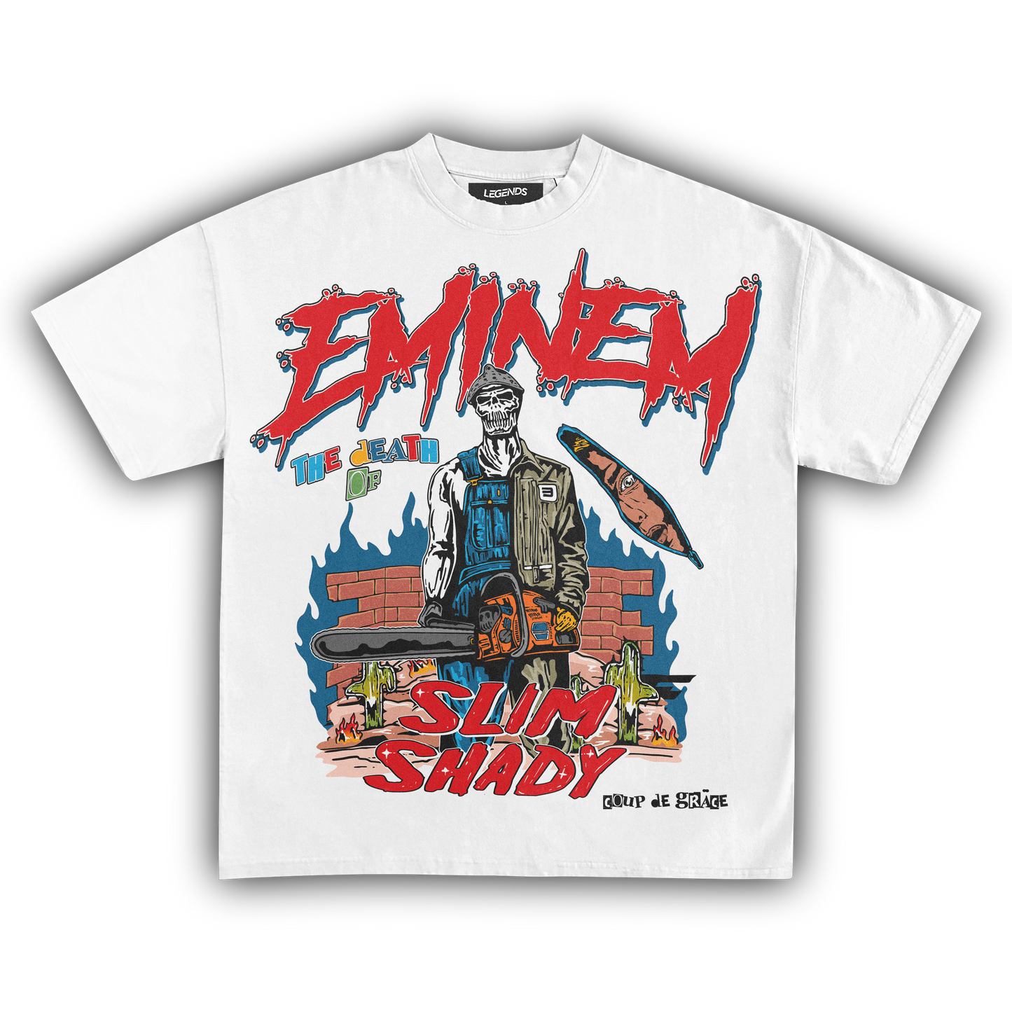 EMINEM DEATH OF SLIM SHADY TEE