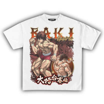 BAKI HANMA VINTAGE TEE