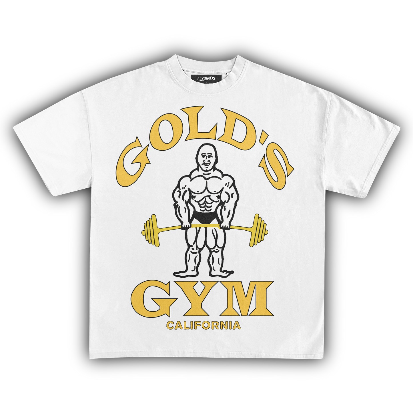 GOLD'S GYM CALIFORNIA VINTAGE TEE