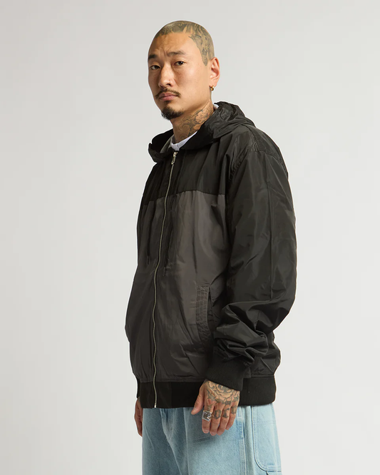 WINDBREAKER JACKET (Grey x Black)