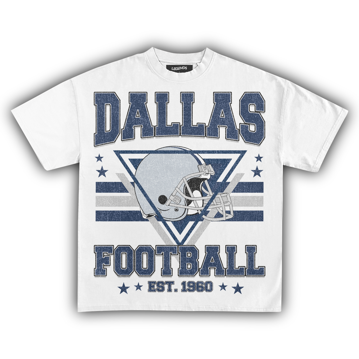 DALLAS FOOTBALL VINTAGE TEE