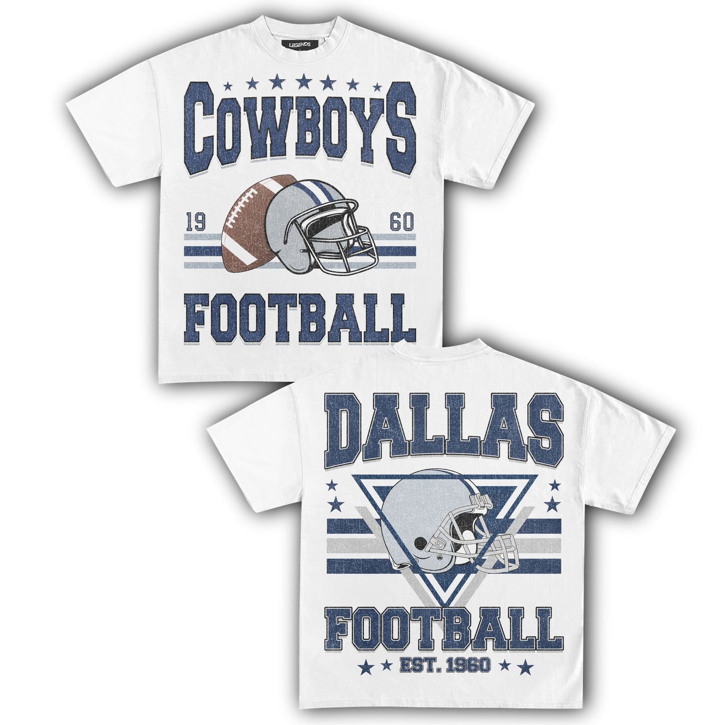 COWBOYS FOOTBALL VINTAGE TEE