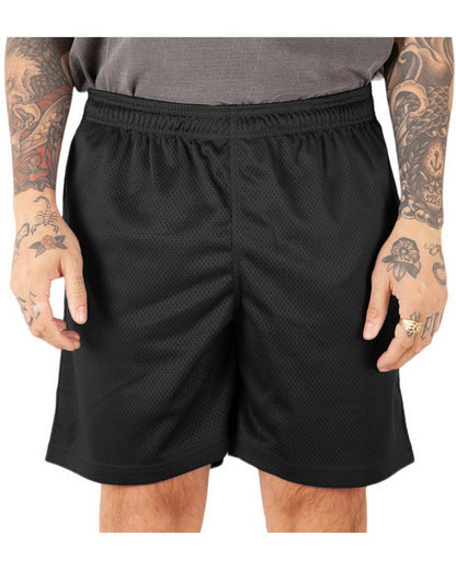 MESH TRACK SHORTS - ONYX