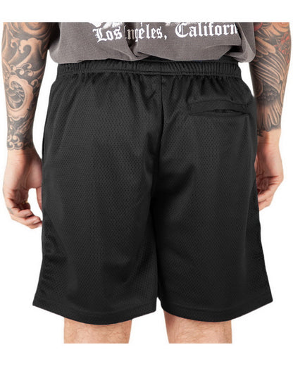 MESH TRACK SHORTS - ONYX