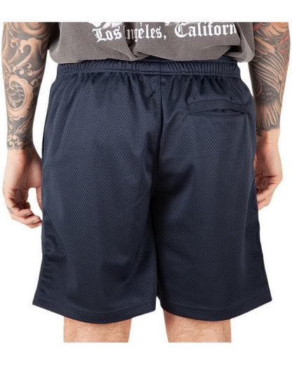 MESH TRACK SHORTS - MIDNIGHT NAVY