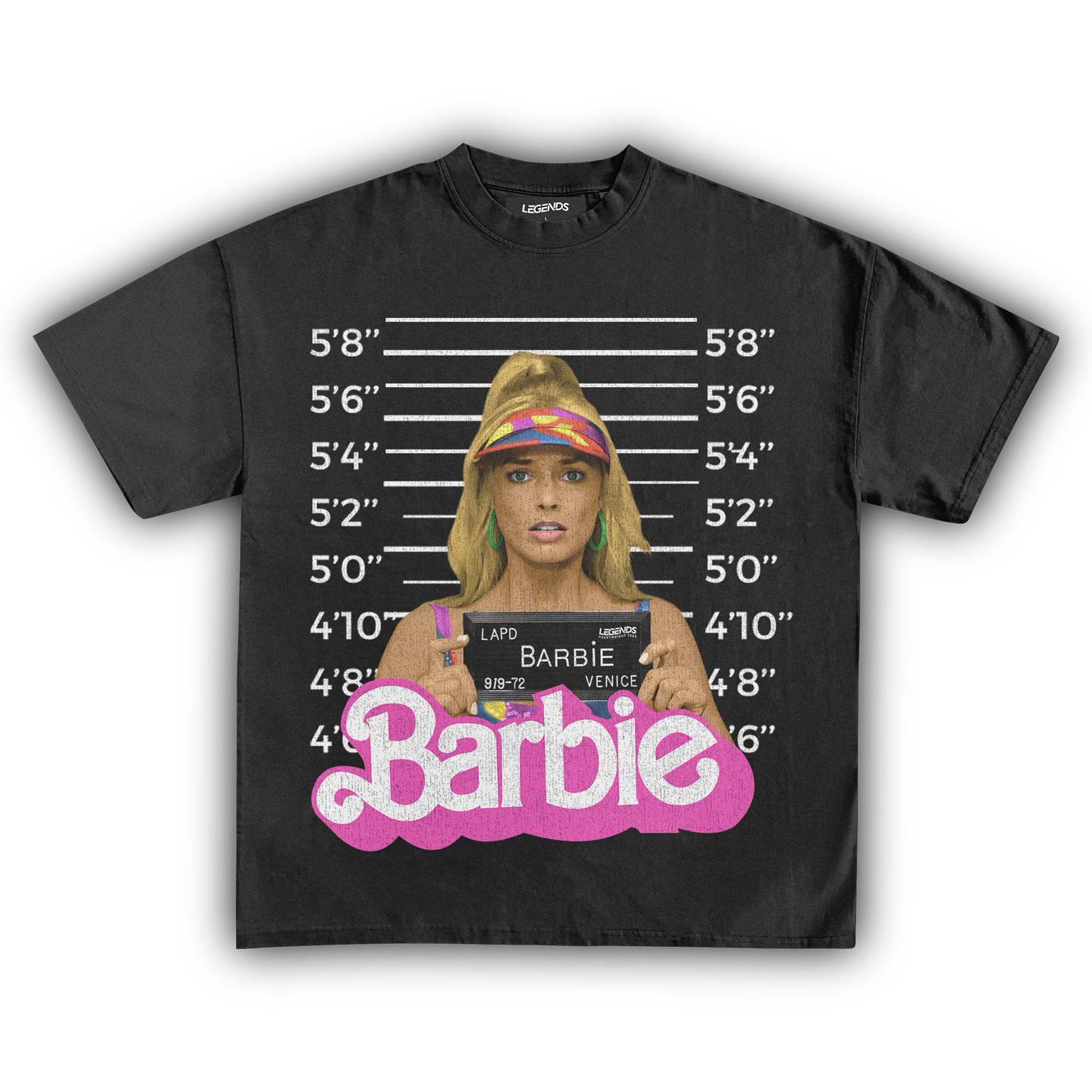 BARBIE VINTAGE MUGSHOT TEE