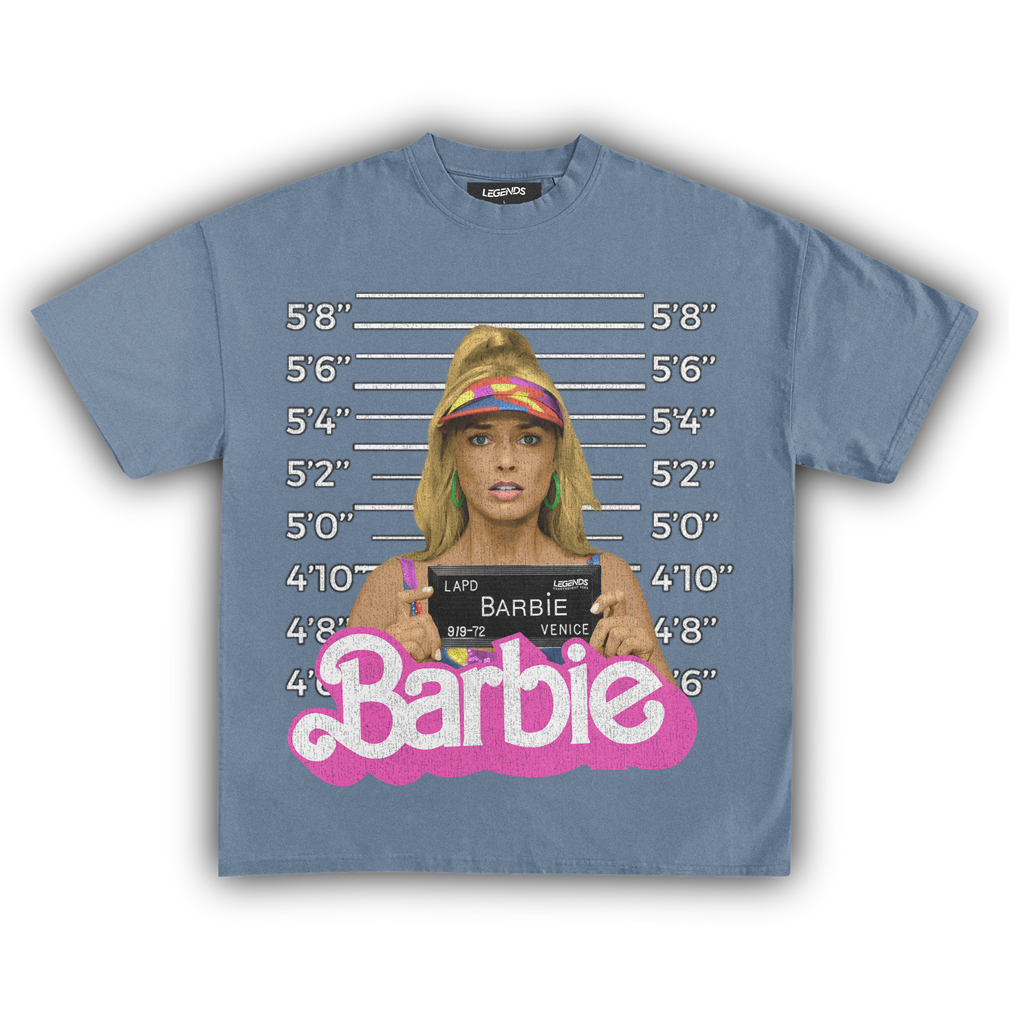 BARBIE VINTAGE MUGSHOT TEE