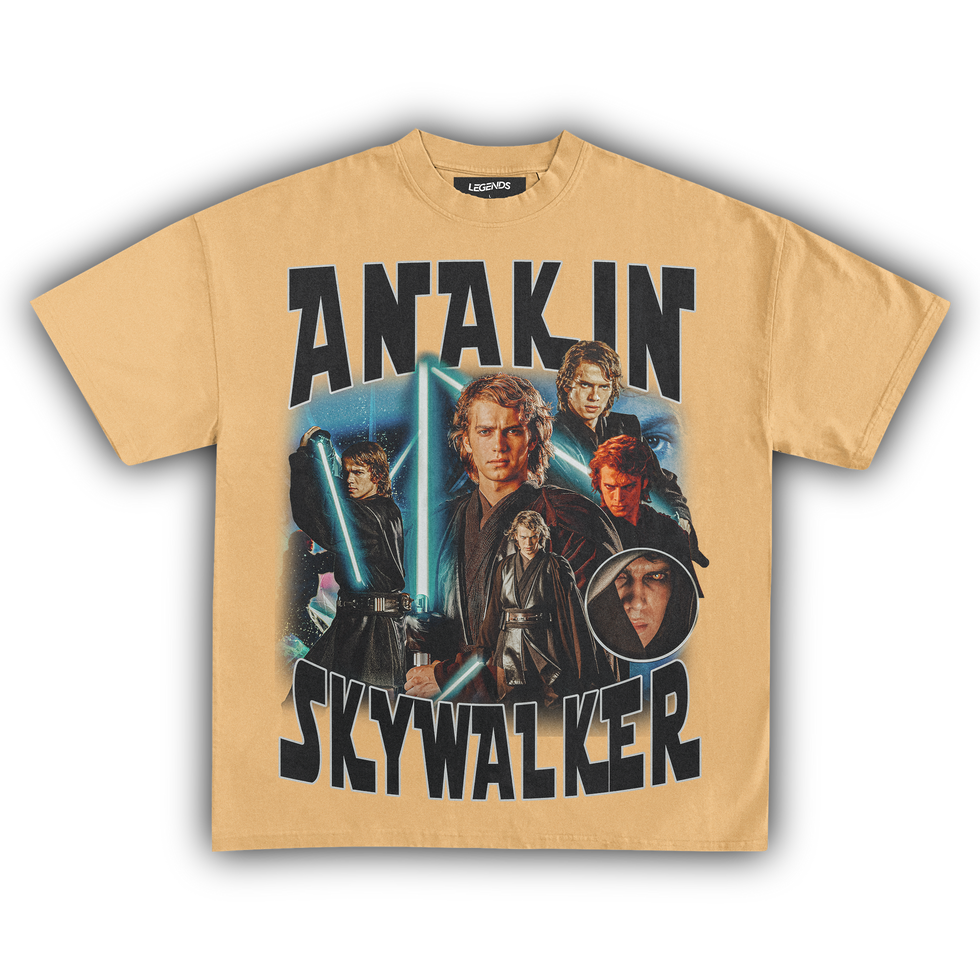 Anakin Skywalker Star Wars Tee » Vintage Heavyweight T-Shirt Anakin Skywalker Star Wars Tee » Vintage Heavyweight T-Shirt