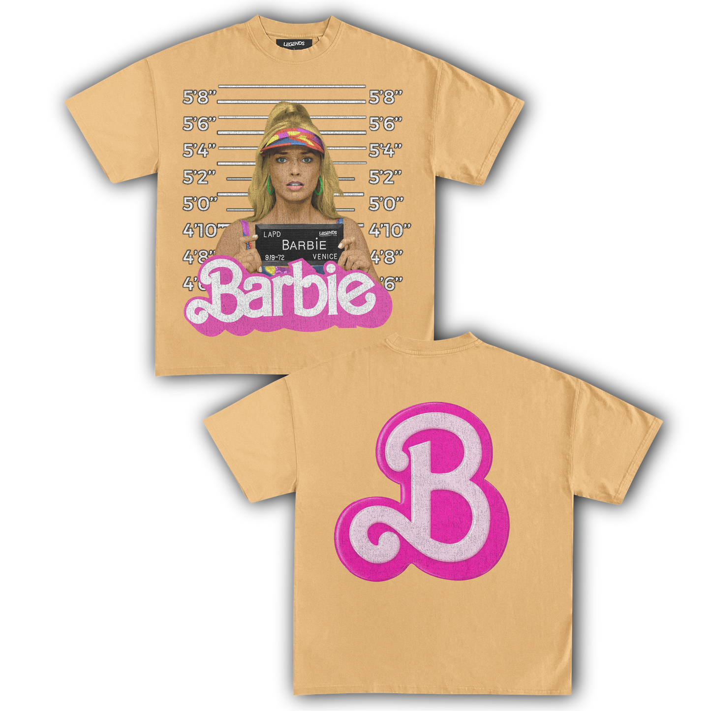 BARBIE MUGSHOT VINTAGE TEE