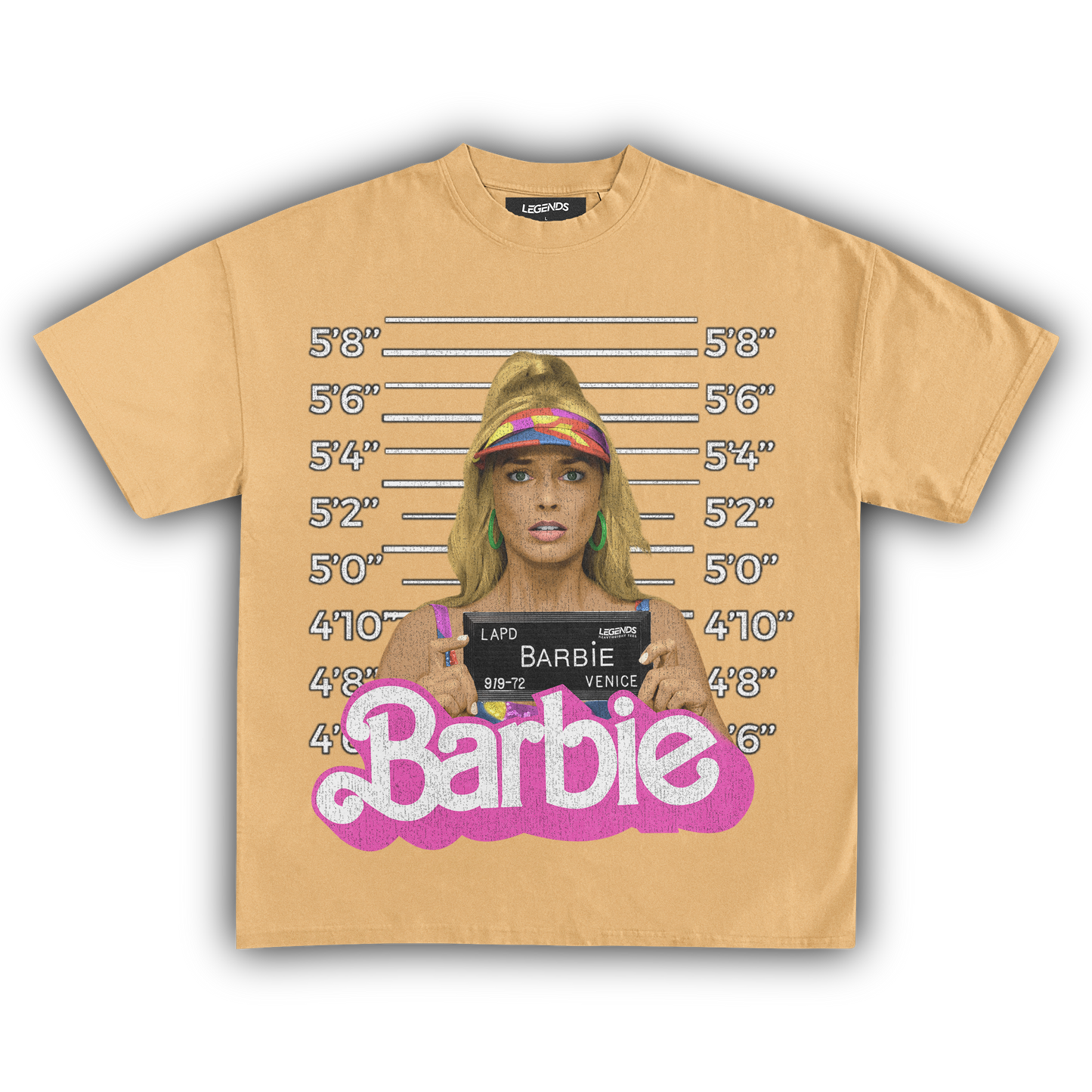 BARBIE VINTAGE MUGSHOT TEE