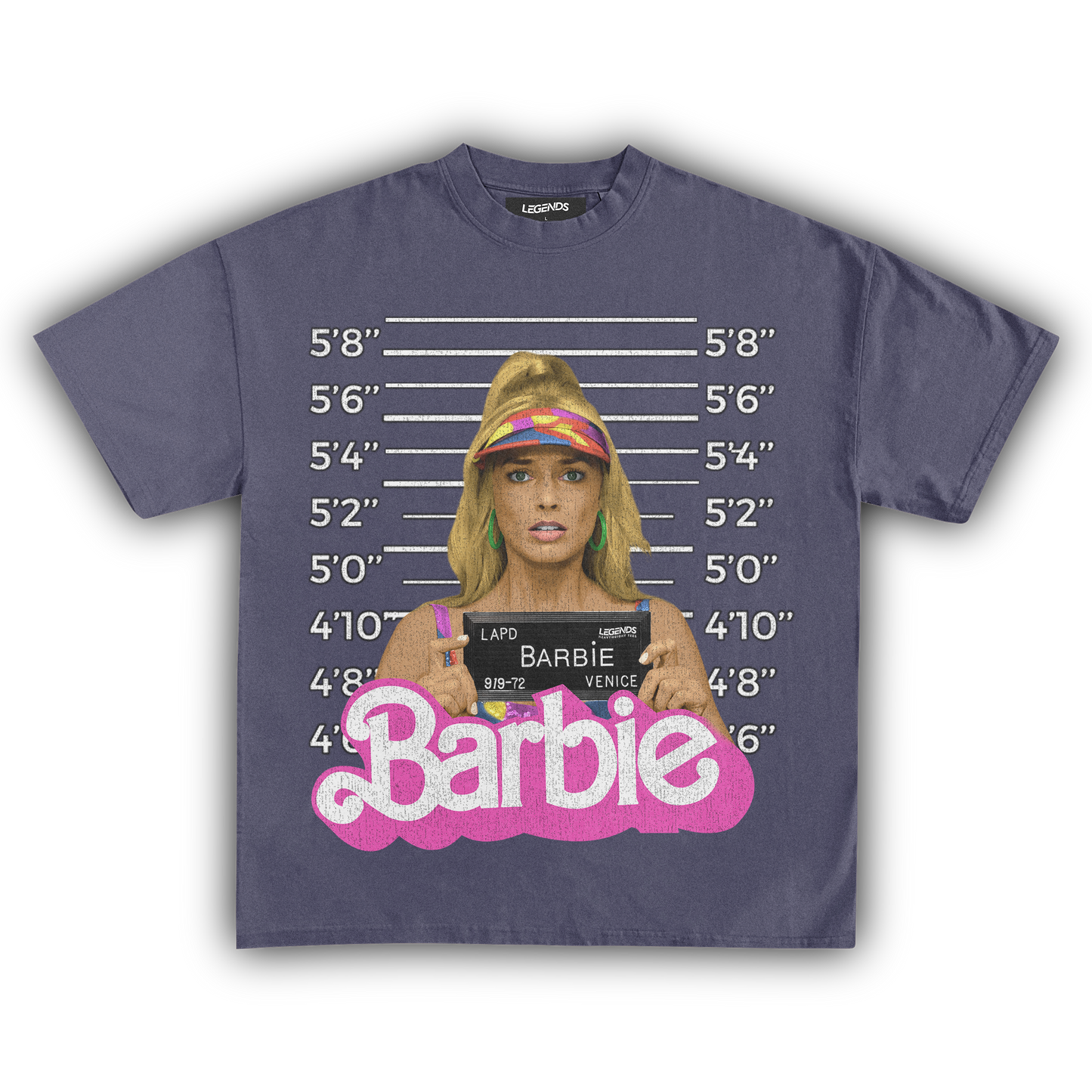 BARBIE VINTAGE MUGSHOT TEE