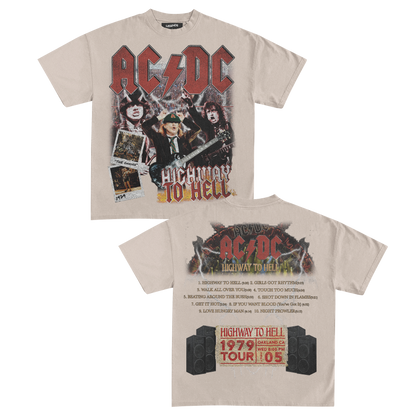 ACDC HIGHWAY TO HELL TEE