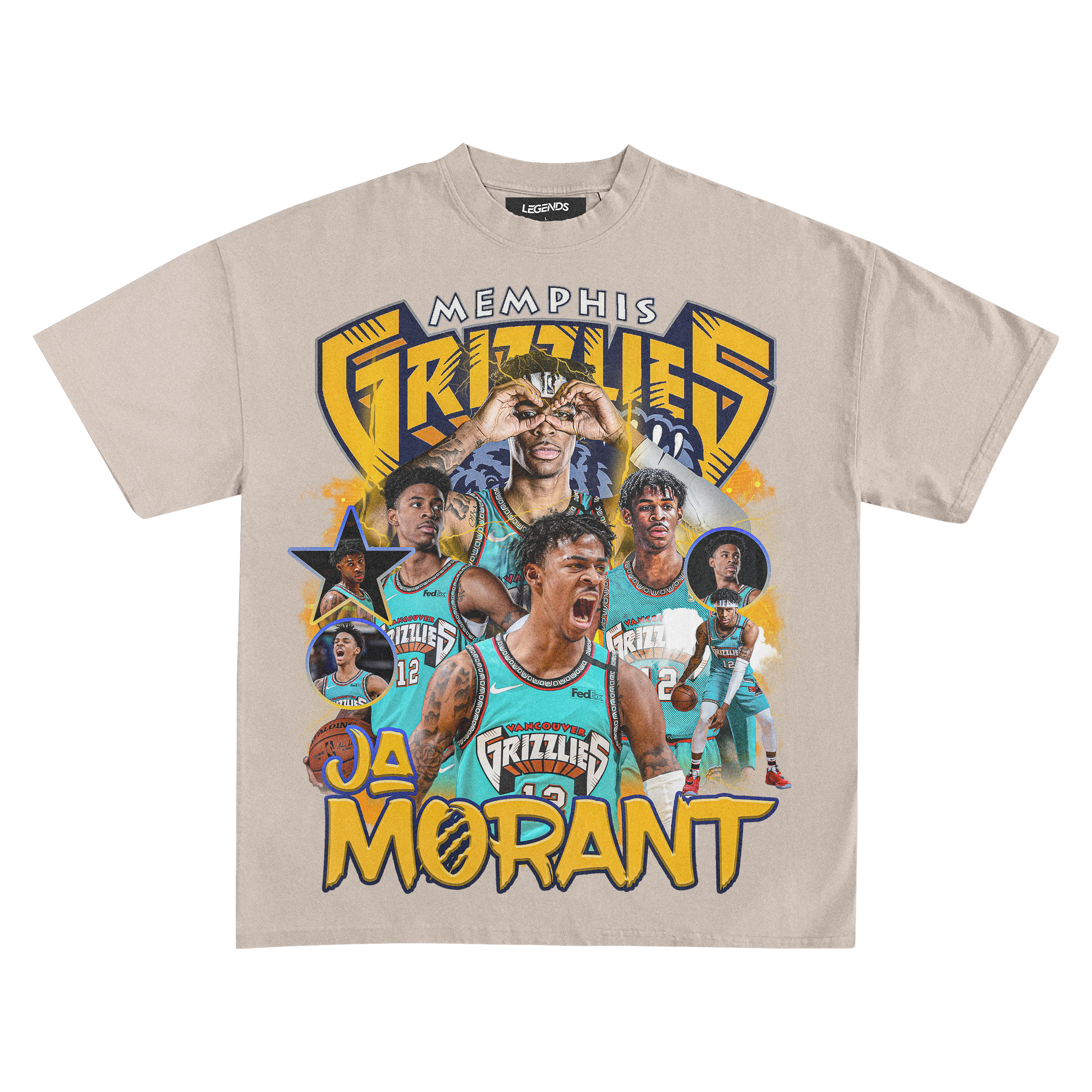 GRIZZLIES JA MORANT TEE