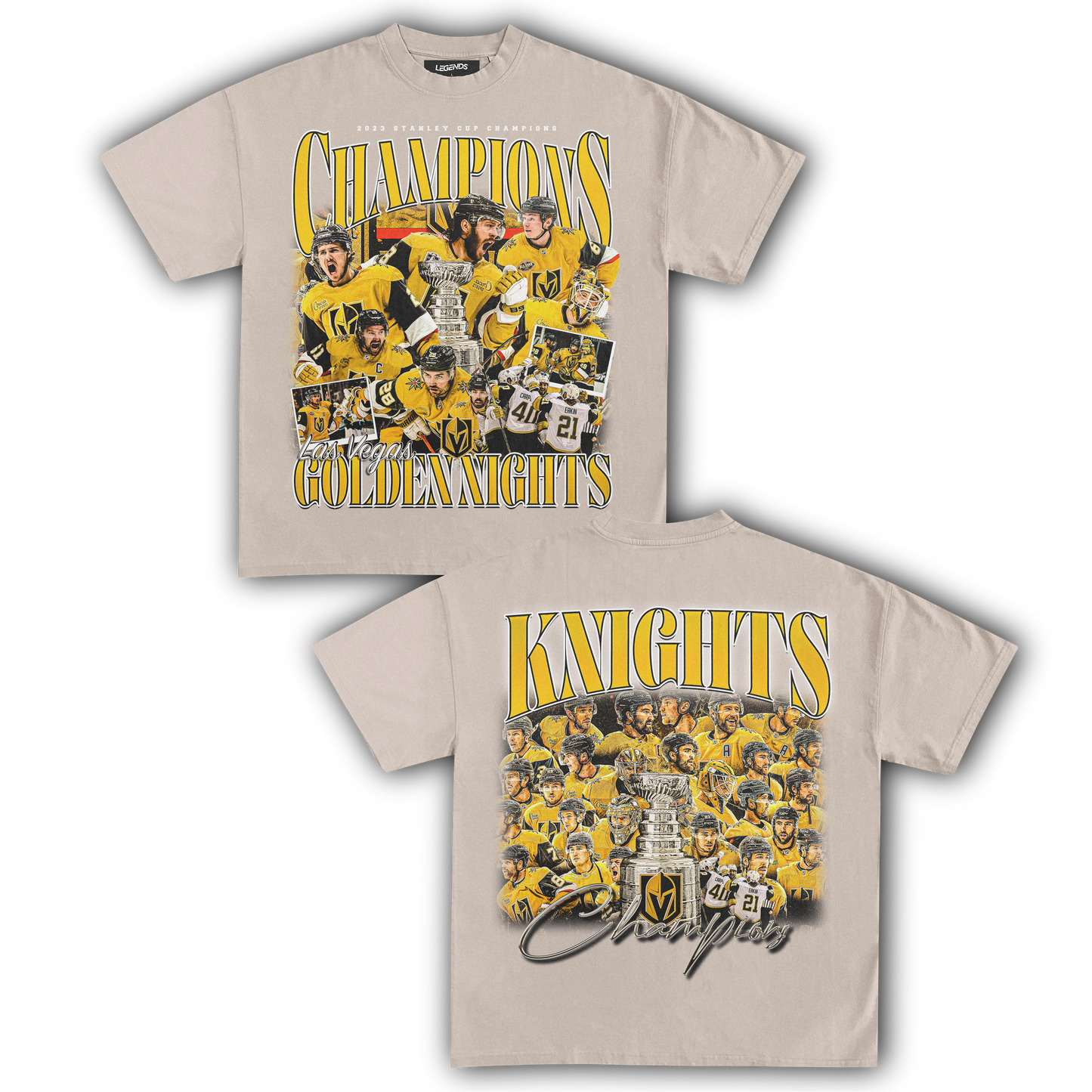 GOLDEN KNIGHTS CHAMPIONS TEE