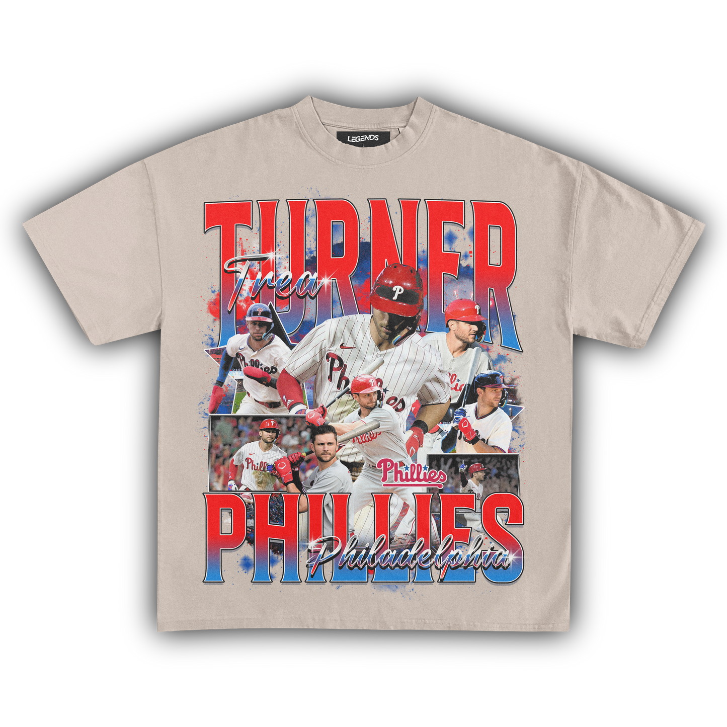 TREA TURNER PHILLIES TEE