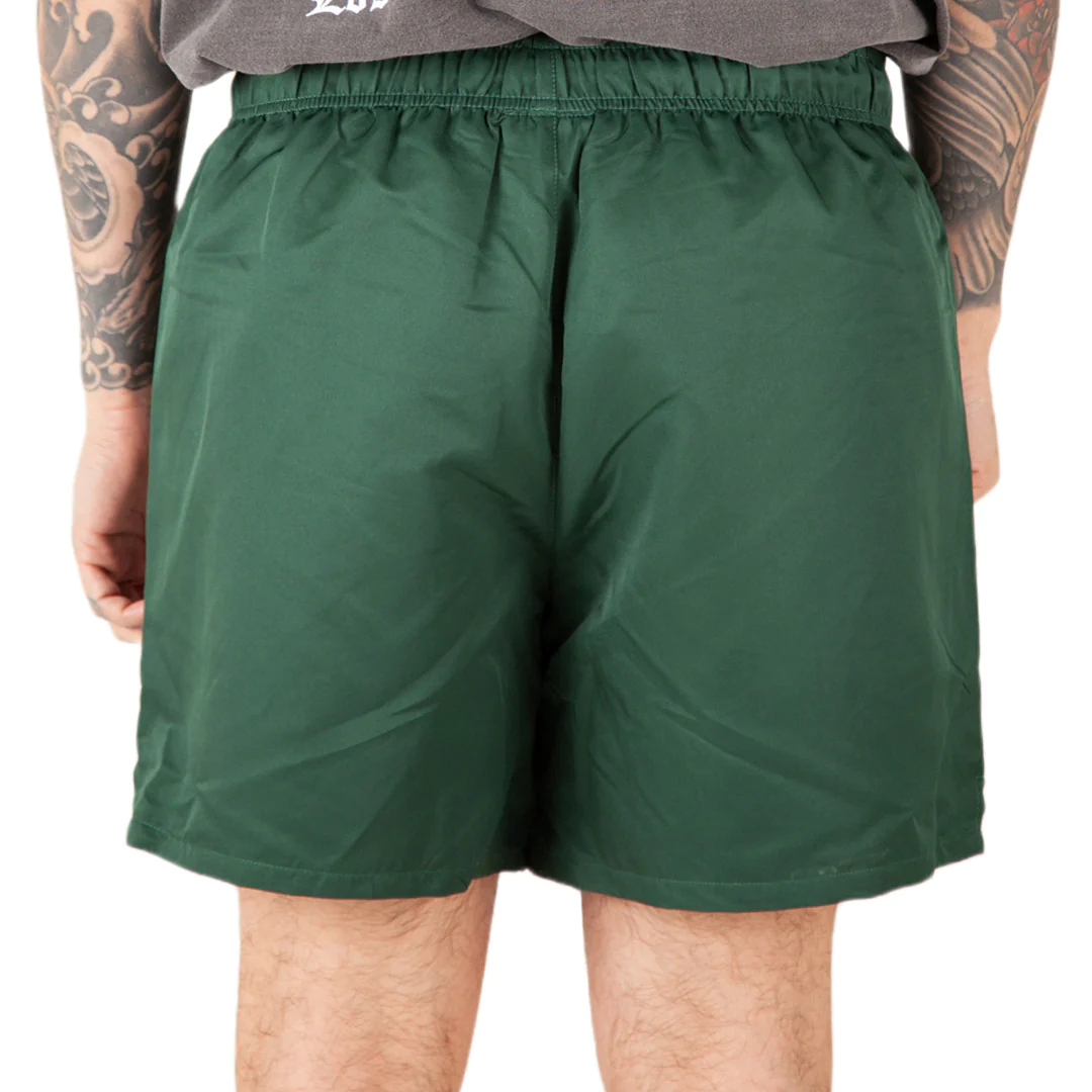 ATHLETIC SHORTS - MOSS GREEN